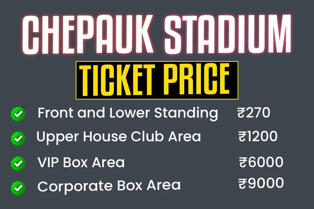 M. A. Chidambaram Stadium IPL tickets