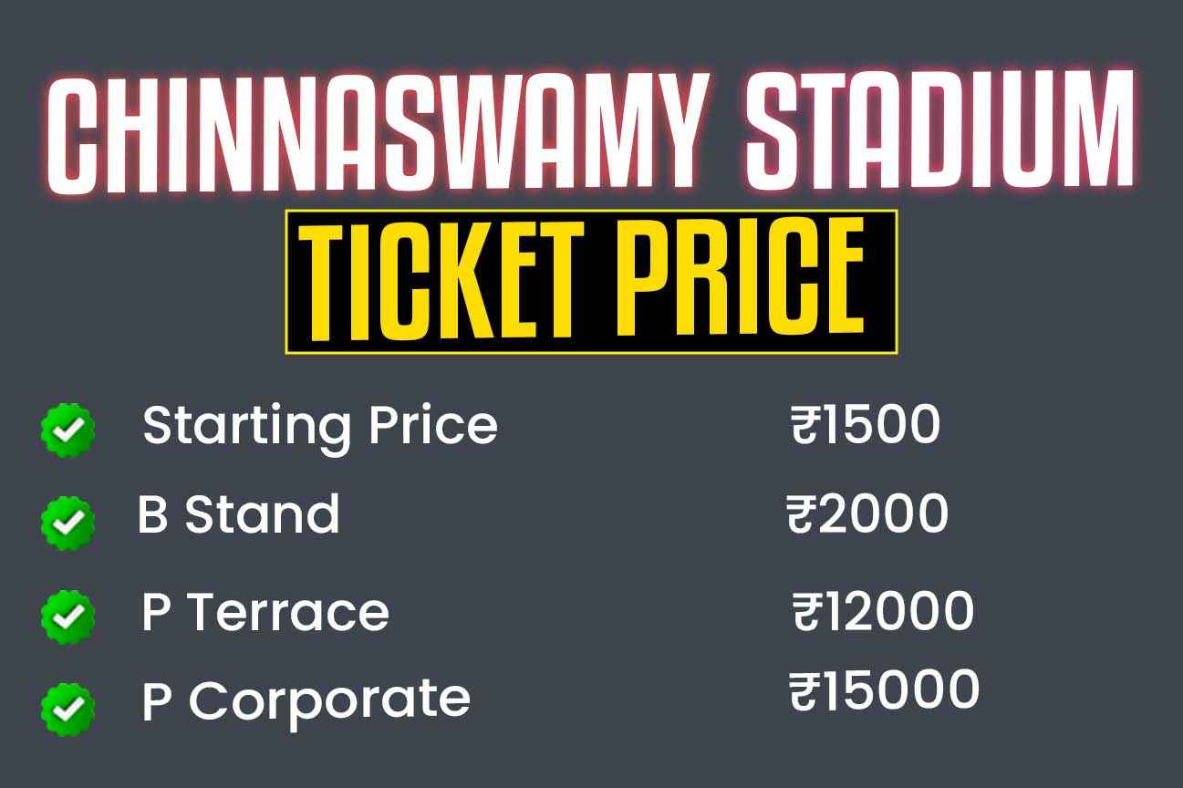 Chinnaswamy Stadium Ticket Booking