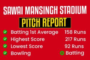 Sawai Mansingh Stadium Pitch Report